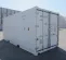 Exterior cargo doors on a white refrigerated shipping container