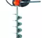 One-man Auger, 2-8 HP, 27-42 in. Depth, Gas Powered