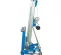 Blue and Silver Genie 700-1,000 lbs. 6-12 ft. manual material lift