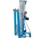 Elevador de materiales manual Genie de 700 – 800 lb y 19 – 20 ft azul y plateado