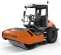 Orange and black Hamm 66 in. 12.5 ton Ride-on Single Smooth-drum Vibratory Roller