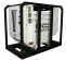 White and black American Event Services transformer with 1200 amp panel