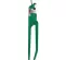 Green and silver Greenlee Cable Lug Crimping Tool, Manual