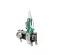 Green and black and grey Greenlee Pipe Bender, 2-1/2 in. to 4 in., Hydraulic
