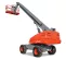 Orange and gray Skyjack 65 ft.-66ft. Telescopic with boom extended