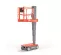 Orange SKYJACK 15 ft. One-Person Self-Propelled Lift, Electric