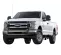 White Ford quarter-ton pickup truck