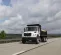White and Black Freightliner Dump Truck