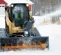 Black and Orange PALADIN Snow Blower Attachment for Skid Steer