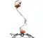 White and Orange and Black Snorkel Electric Towable Boom Lift