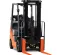 Orange and black Toyota Warehouse Forklift with Cushion Tires