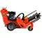 Orange and black DITCHWITCH 11-15 HP Walk-Behind Trencher, 24-36 in. Dig Depth, Wheels