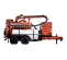 Red and white DITCHWITCH 750-1,000 Gal. Vacuum Excavator Trailer, 1,025 CFM