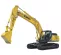 Yellow and gray KOBELCO 67,000-68,000 lb. Excavator