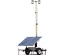 Silver Wanco solar powered Towable LED Light Tower