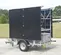 Gray PROGRESS HELIOS-1 1,400W Towable LED Light Tower, 700W Solar