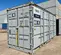 open side shipping container with full-length doors open