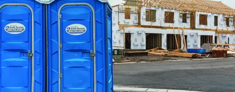 Double porta potties