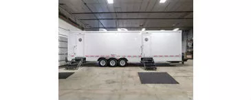 Portable Restroom Trailer, 11 stations