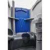 ROS blue Enhanced Portable Restroom interior photograph