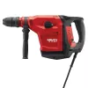 Red and black Hilti large electric rotary hammer with SDS max drive