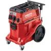Red and black Hilti electric concrete wet/dry dust vacuum