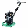 Black and green Multiquip concrete finisher