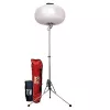 Multiquip 400 watt diffuser balloon light with stand and storage bags