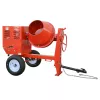 Red Multiquip 6 cubic foot towable concrete mixer