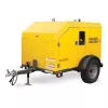 Yellow Wacker-Neuson hydronic surface ground heater