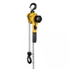 Yellow and black Ingersoll Rand Come-Along Tool with silver chain