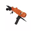 Orange and black Diamond concrete core drill handheld