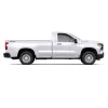 White Chevrolet half-ton pickup truck