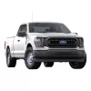 White Ford F-150 extended cab truck