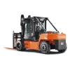 Orange and Black TOYOTA 30,000-35,000 lb. Diesel Warehouse Forklift, Pneumatic Tires