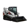 White and black and red BOBCAT 3,400 lb. Compact Track Loader