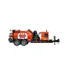 Orange and black DITCHWITCH 400-750 Gal. Vacuum Excavator Trailer, 512-1,000 CFM