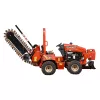 Orange Ditch Witch Ride-On Trencher