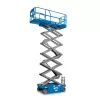 Blue and grey GENIE 39-40 ft. Scissor Lift, Electric, Wide