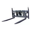 Gray Tag Pallet Fork Attachment for Wheel Loader