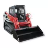 Red Takeuchi Compact Track Loader