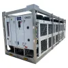 Beige and silver COMBINED 200-230 Ton Air-Cooled Chiller, 460-480V