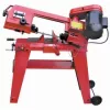 red floor bandsaw product shot