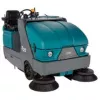 blue ride on sweeper product image