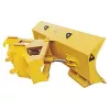 yellow snow blade attachment for loader