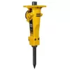 yellow breaker attachment for mini excavator