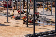 Equipment at jobsite