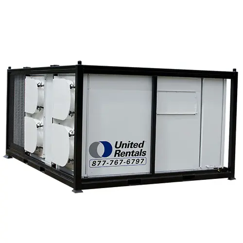 White and black Industrial Air Conditioner, 20-ton, Electric Powered