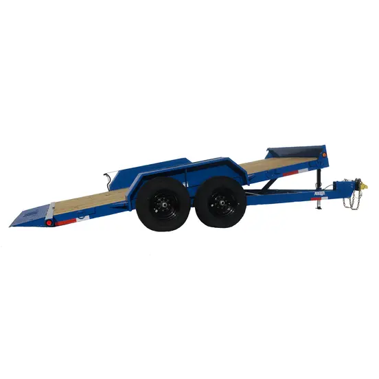 Blue Anderson tilt trailer