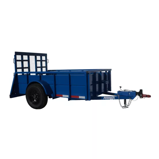 Blue Felling utility trailer